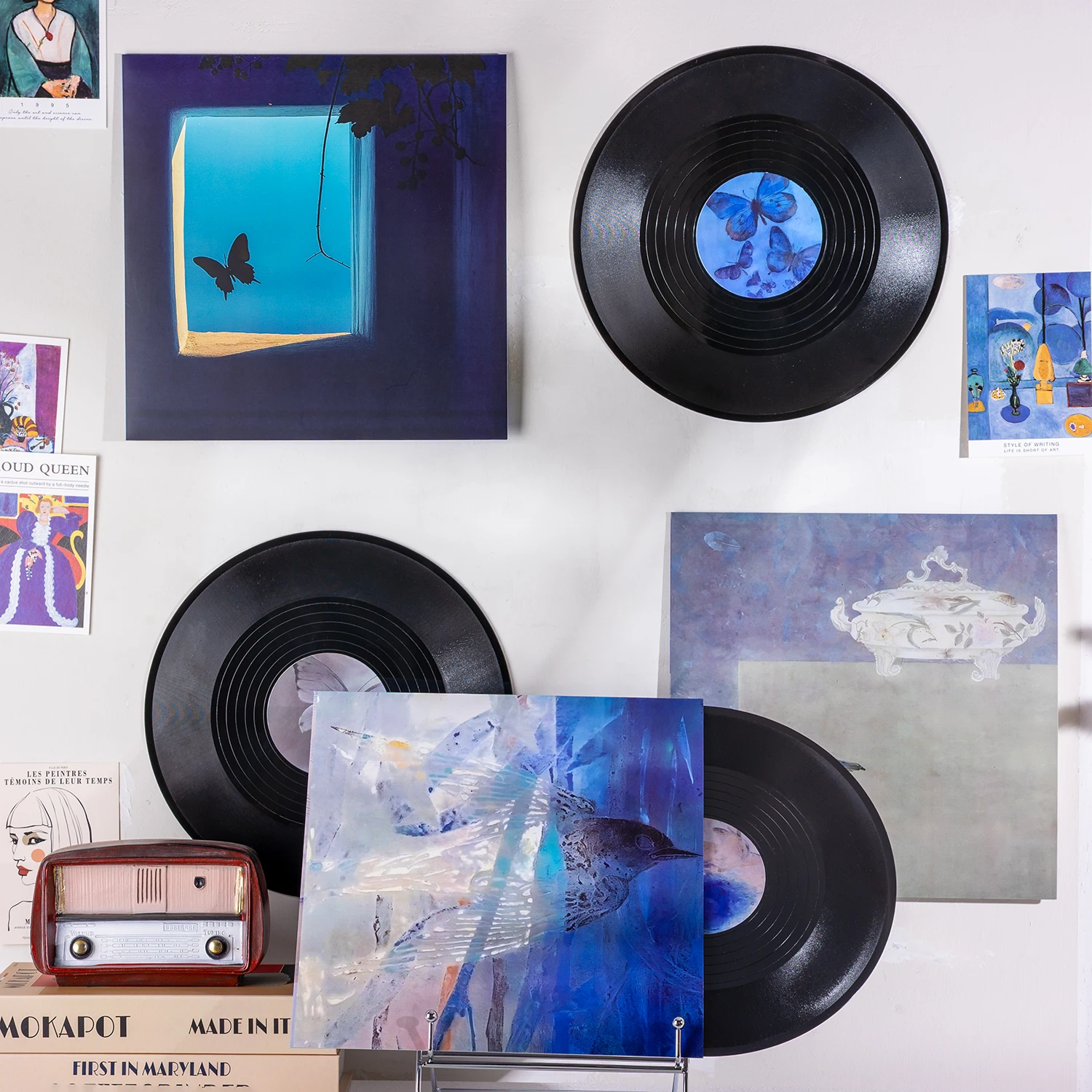Vintage Vinyl Record Decor 4