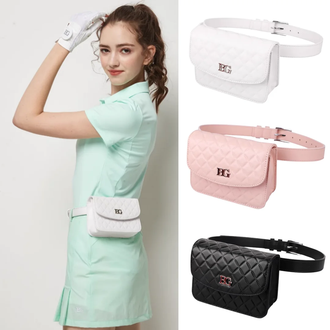 

Golf Waistpack Women's Next Korean Fashion Small Ball Bag Leather Belt Bag BG Golf Women's Belt Bag