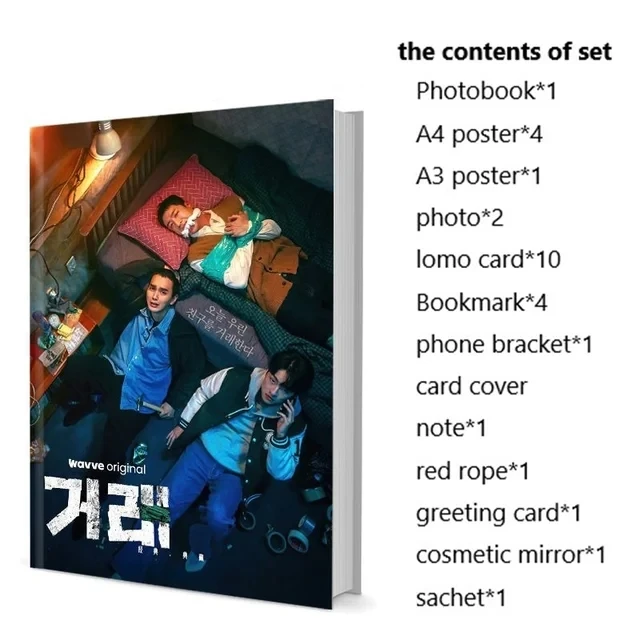 

Transaction Seung-Ho Yoo Kim Dong Hwi Photobook Set Poster Lomo Card Bookmark Badge Photo Album Art Book Picturebook Clendar