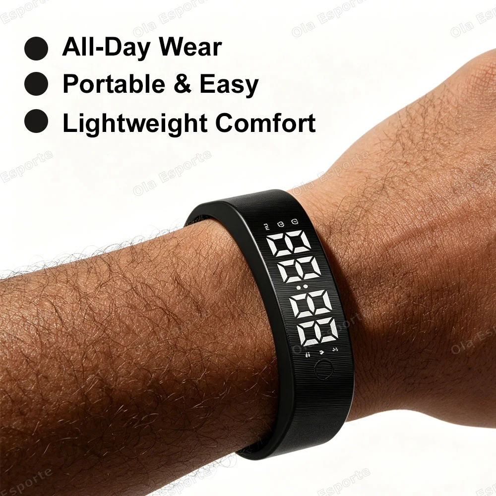 LED 디지털 모니터 스마트 밴드 ? 스마트 팔찌 방수 스마트 시계 스마트밴드 진동 알람 알림 기능과 러닝 걸음 수 측정 기능