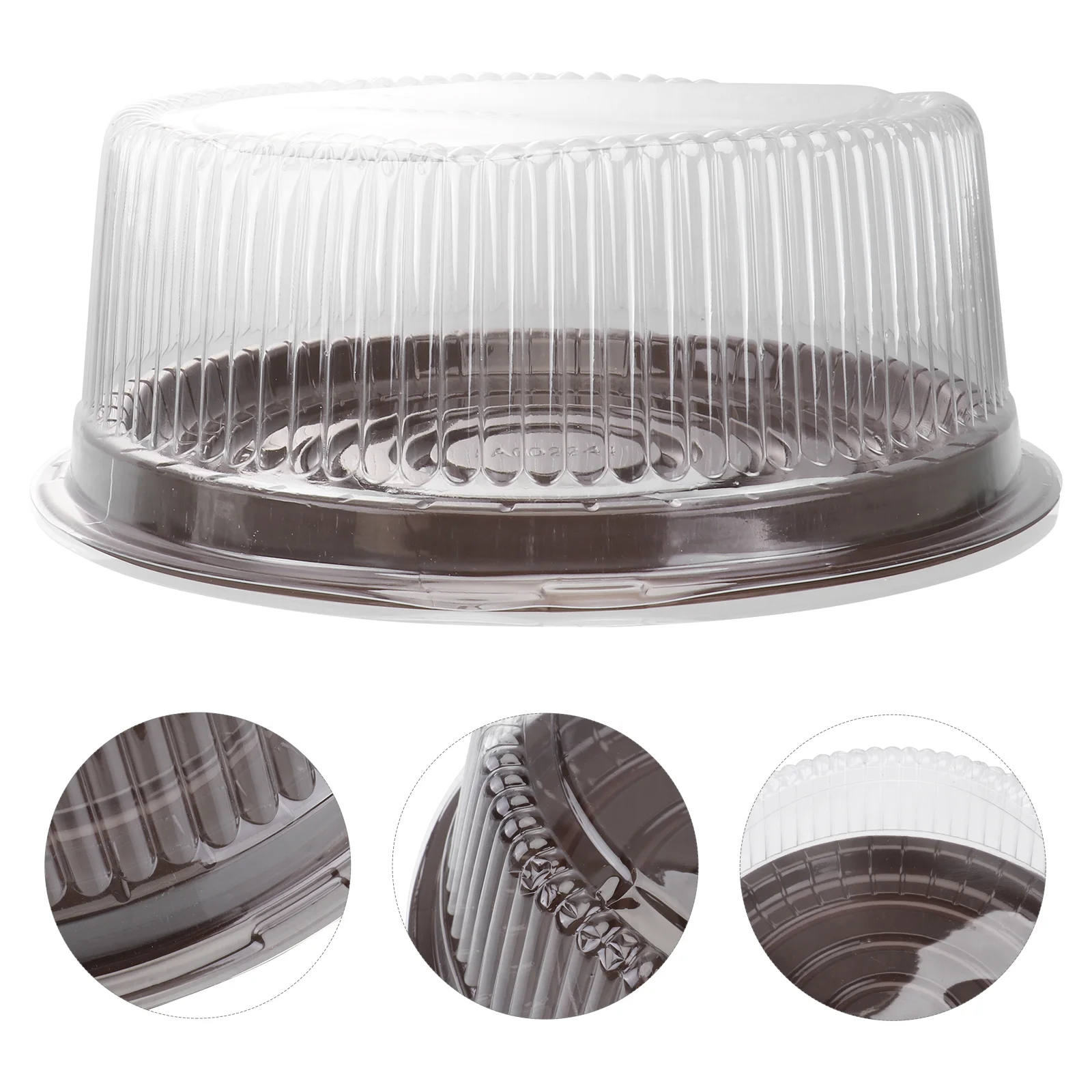 

inch Cake Boxes Containers Carriers with Dome Lids Round Cake Carriers for Transport Clear Cake Packaging small businesses