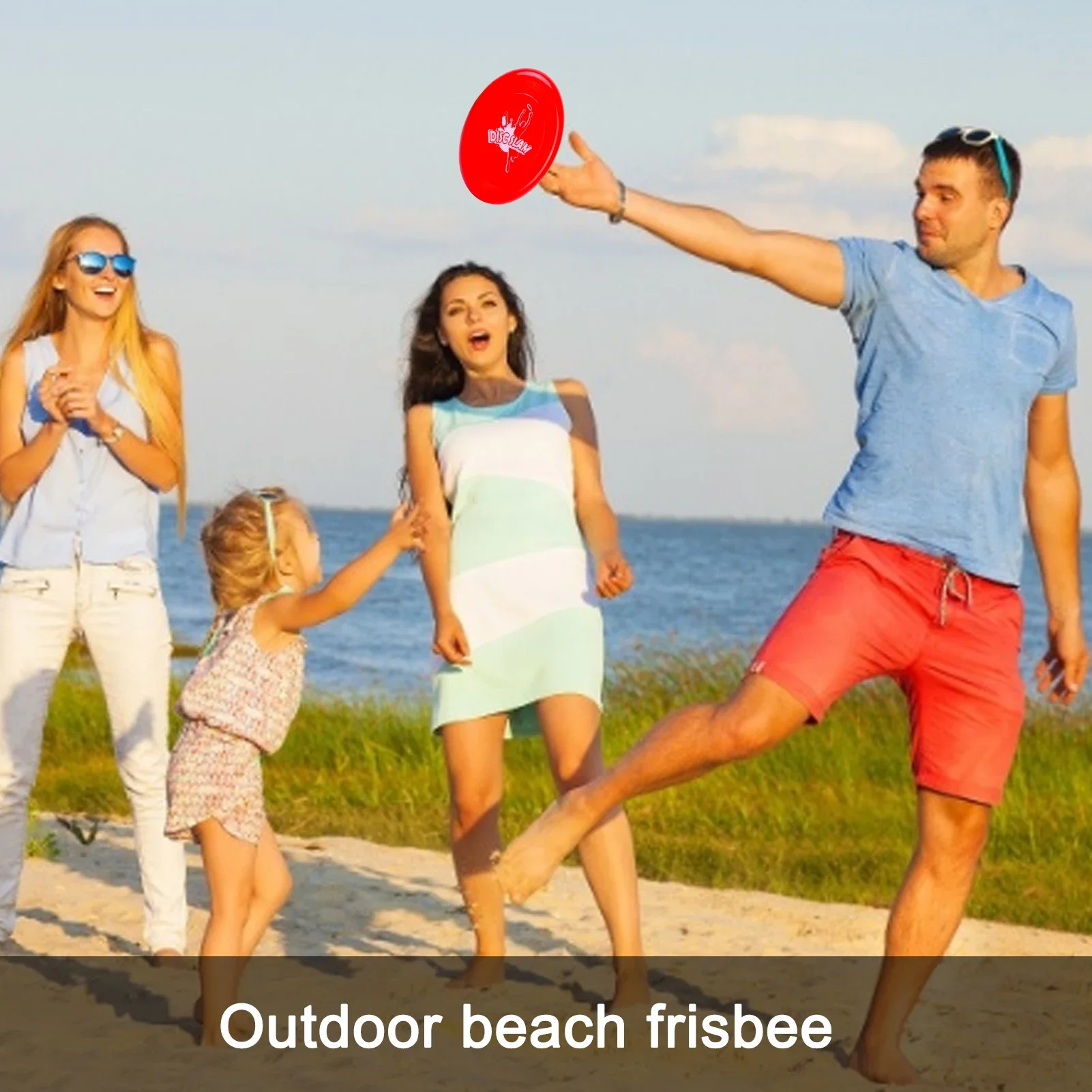 Flying Disc Outdoor Entertainment Tools for Kids Adult Flying Disc Safe Outdoor Children Beach Water Toy