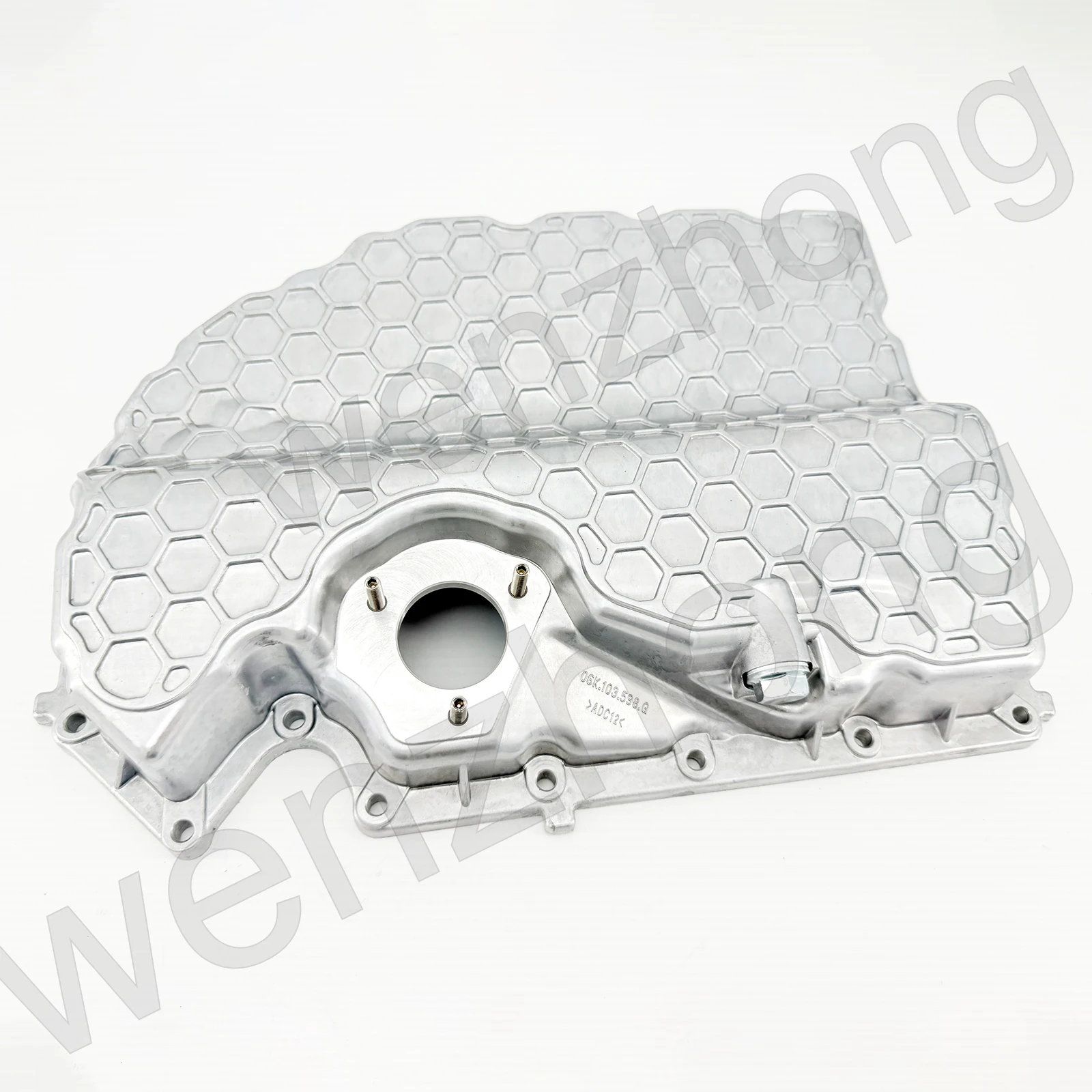 06K103600R All Aluminum Alloy Improved Oil Tray Waste Oil Pan For A1 Q2 Q3 TT POLO Golf Tiguan Seat Octavia 06K 103 600
