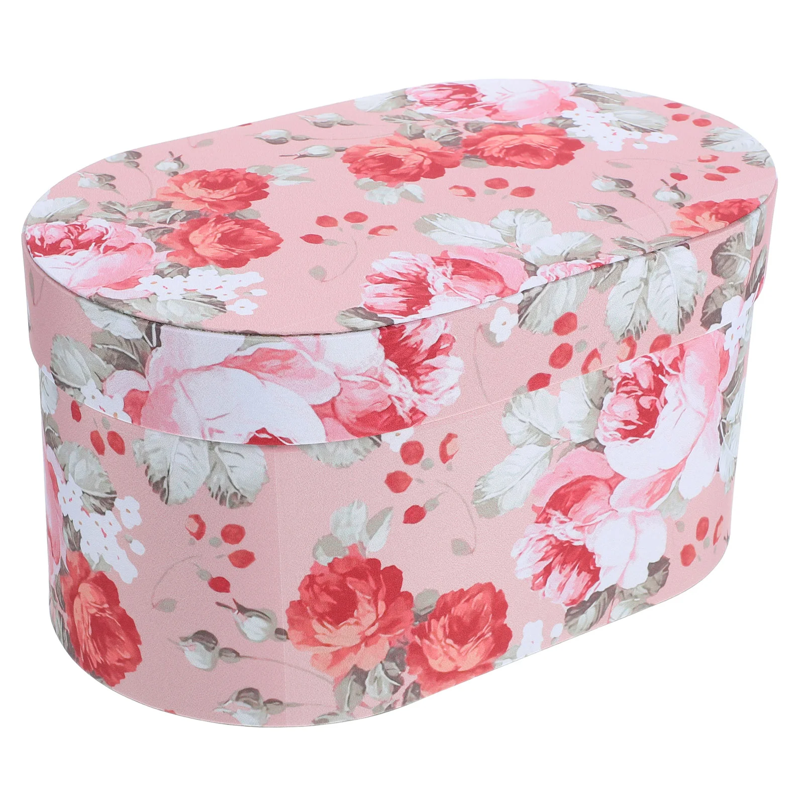

Gift Box Present Wrapping Box Polyester Flower Printing Wedding Gift Packing Box