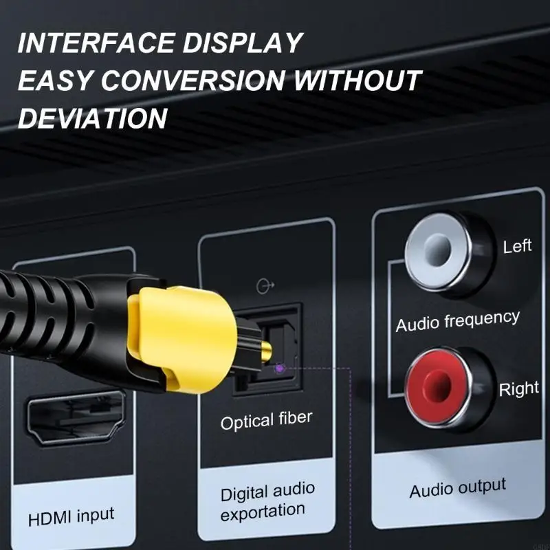 USB to SPDIF Optical Sound Adapter with 3.5mm Audio Port
