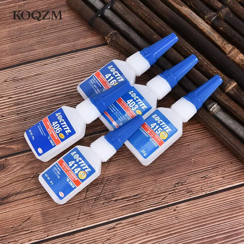 

20ml Super Glue Type 302/403/406/414/415/416/460/495/496 Repairing Glue Instant Adhesive Loctite Self-Adhesive