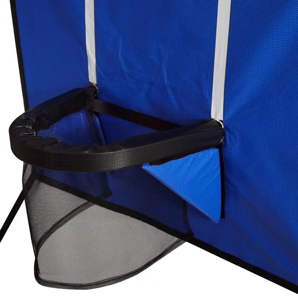 1 Set Trampoline Basketball Hoop With 3 Mini Balls And Pump Kids Entertainment Sport Trampoline Basketball Goal Accessory