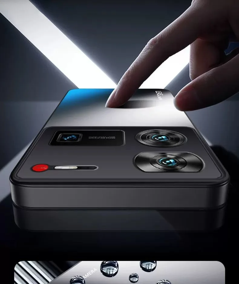 Hard Matte Magnetic Protective Back Cover Case with Ring Stand