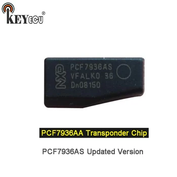 Keyforkess 1x 5x 10x 30x 50x PCF7936AA Chip Transponder chiave remota Chip di carbonio (PCF7936AS versione aggiornata) per Chevy Buick GMC Honda