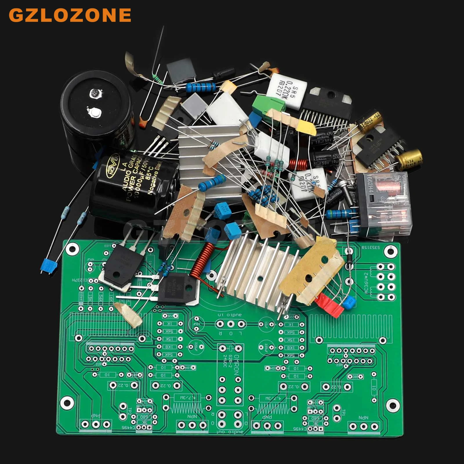 Stereo UPC1342V+NJW0302G/NJW0281G Class AB Power Amplifier