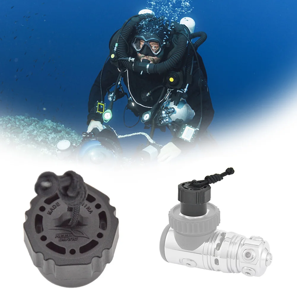 Scuba Diving Tank Valve Dust Plug First Stage Valve Cover For Din 1ST Stage Regulator scuba diving tank valve cover