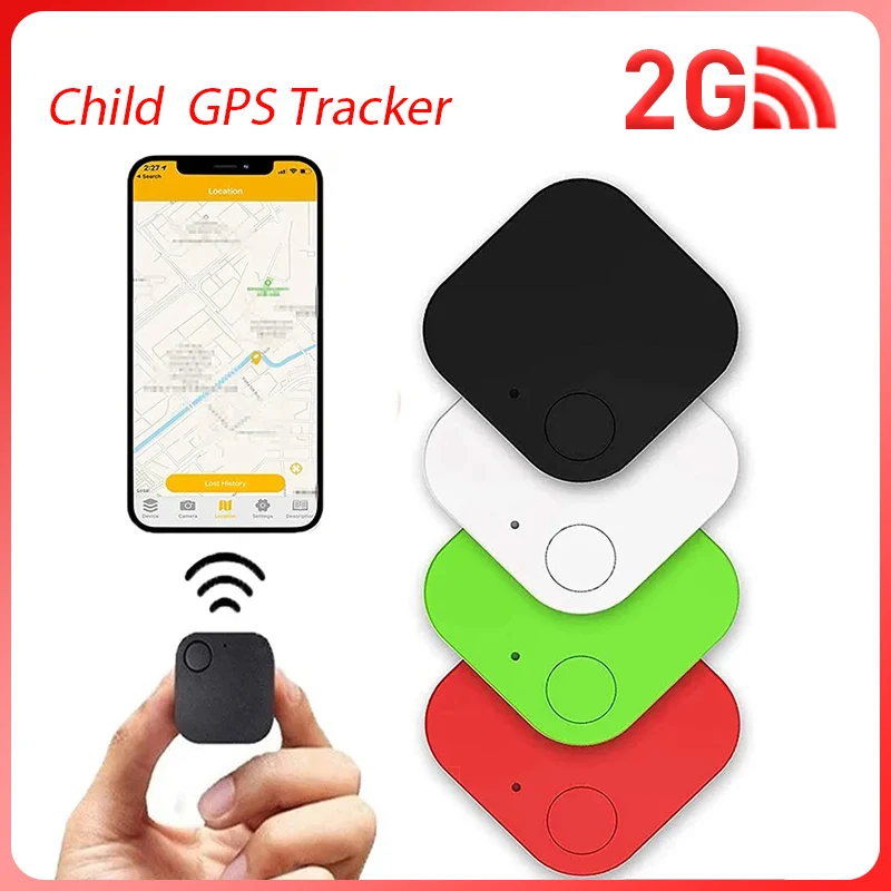 Mini Dispositivo Di Localizzazione Gps Portatile Air Tag Key Finder Tracker Posizione Bluetooth Intelligente Per Auto Per Bambini Pet Vehicle Lost Tra