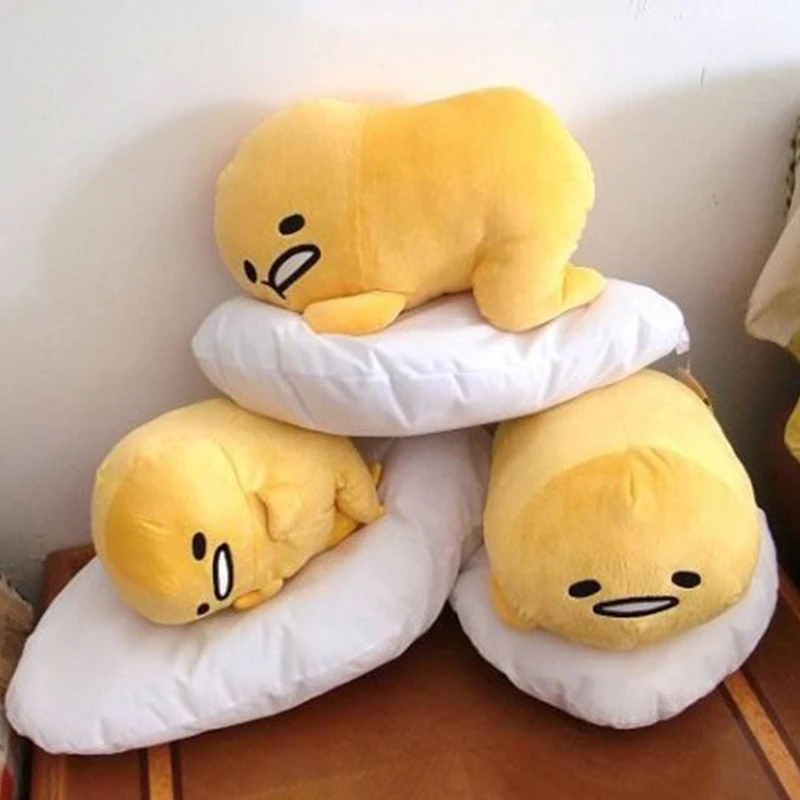 Kawaii Egg аниме плюшевые игрушки мультфильм Аниме фигурки мягкие новые милые