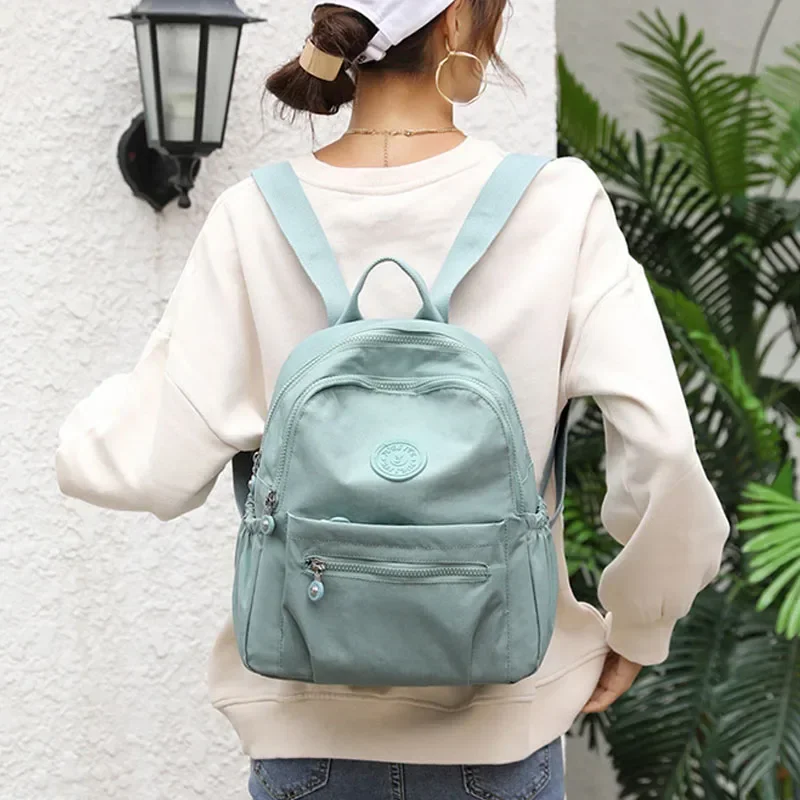 

Women's Shoulder Bag Lightweight Nylon Cloth Small Schoolbag Fashion Leisure Travel Schoolbag Teenage Travel Bag