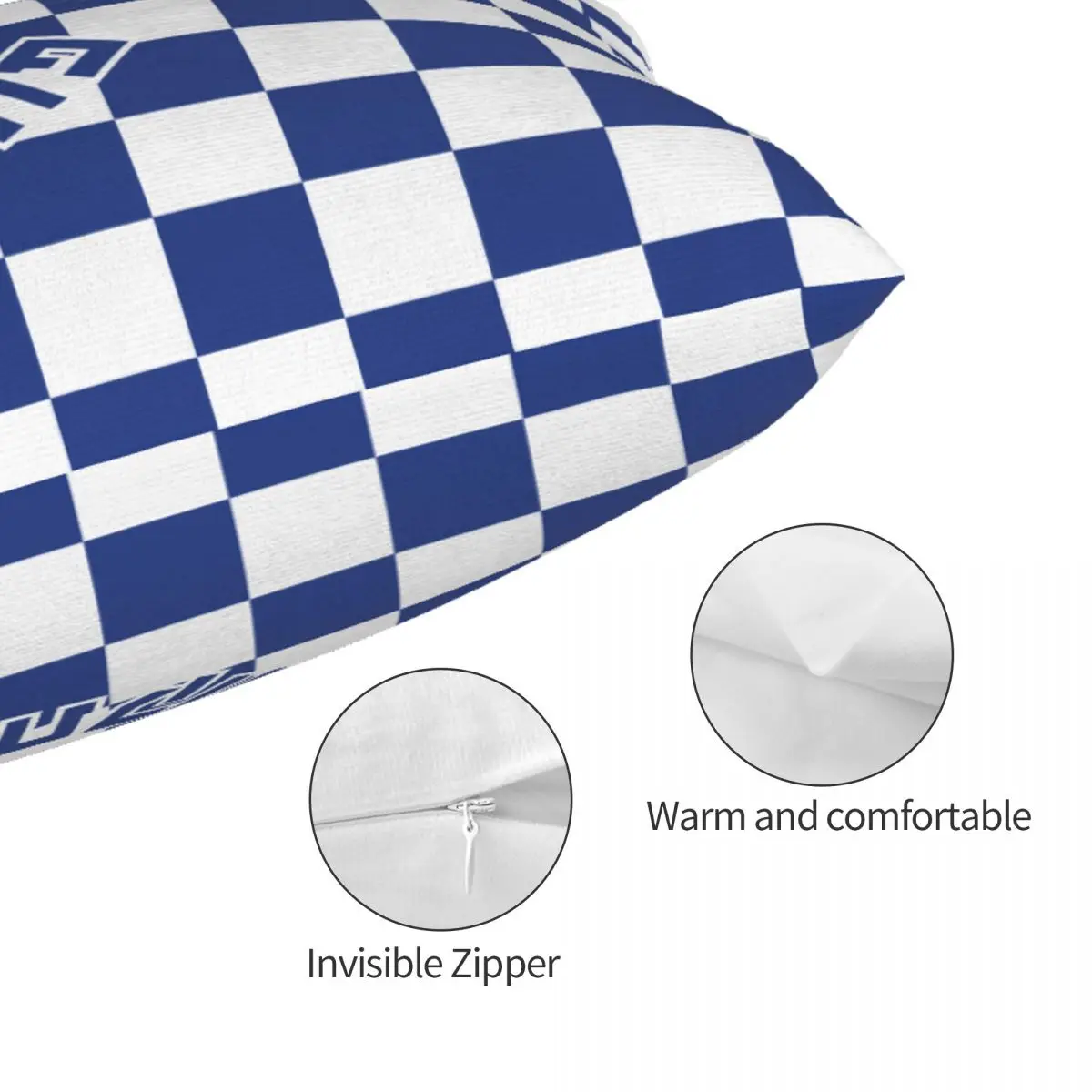 Israel Hapoel Petah Tikva Fc Pillowcase Decorative Sofa Cushion Double-sided Printing Short Plush Pillowcase Home 5