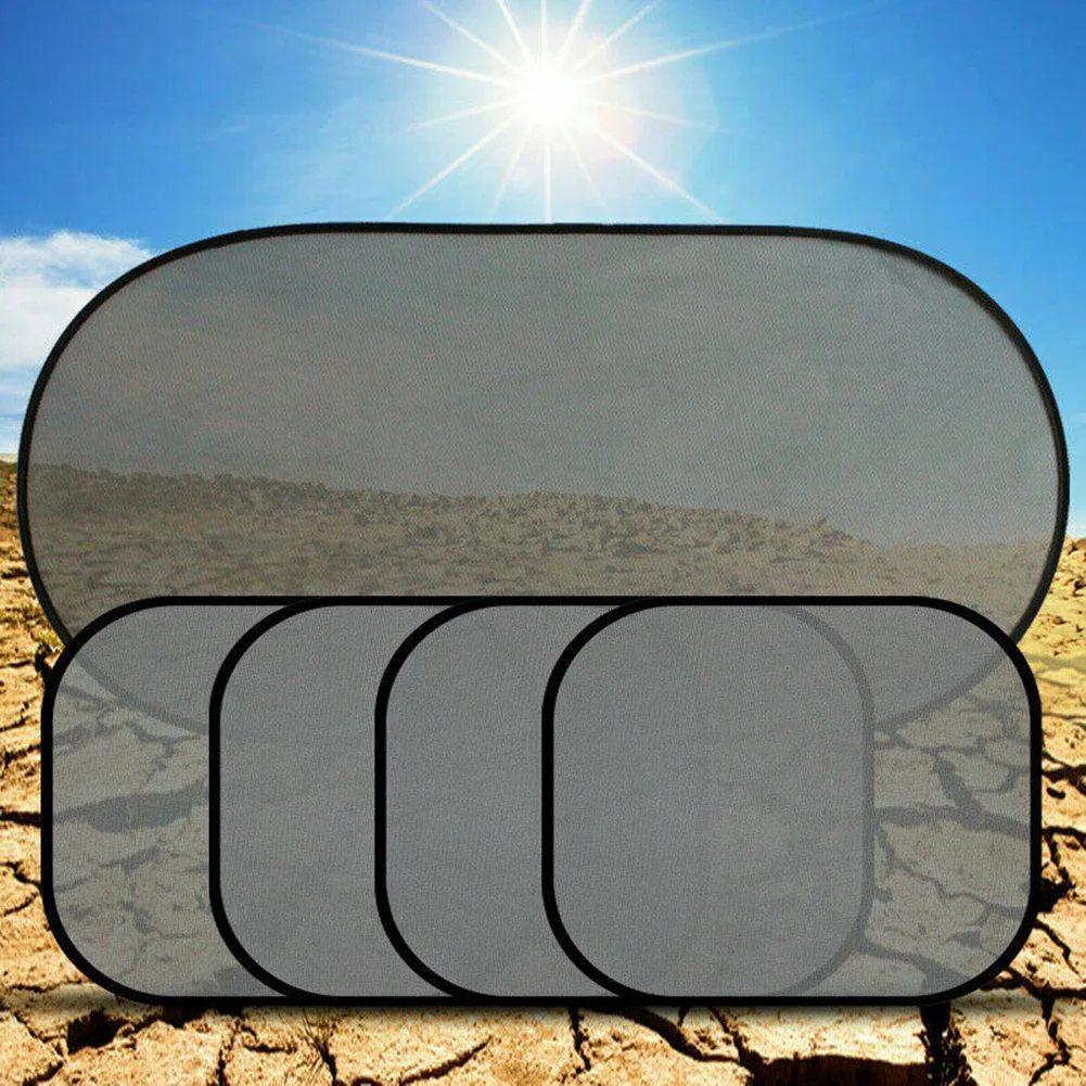 

Cover Sunshade mesh Mesh Rear Screen Shade Sun Sunshade Visor 44*36cm Window 5* Windshield 50 * 100cm Brand new