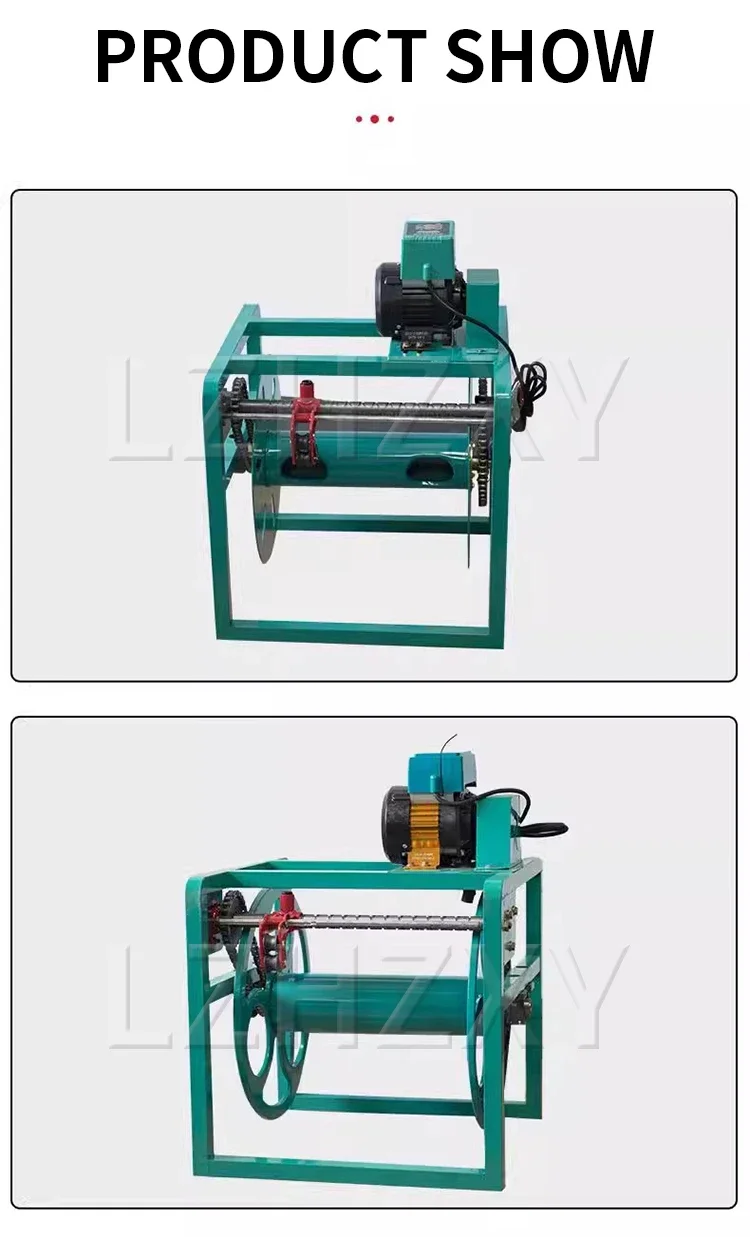 New automatic hose reel agricultural sprayer electric reel winding hose rack aut
