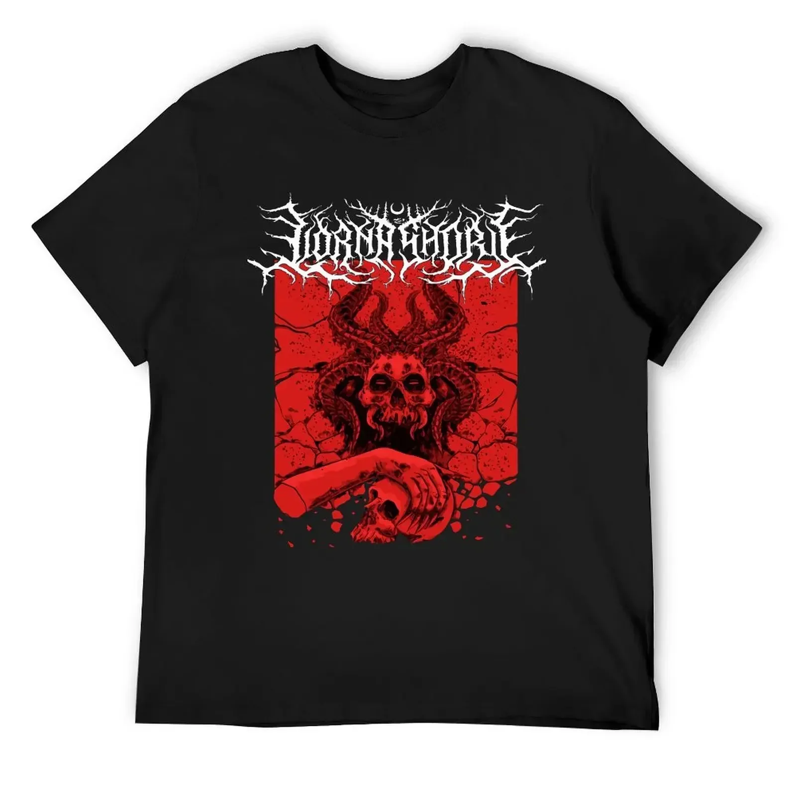 

Футболка B0034 Lorna Shore, Мужская футболка в стиле Харадзюку, летние футболки на заказ, футболки с коротким рукавом, эстетические Топы большого размера, подарок на день рождения