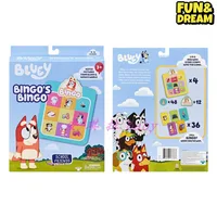 Spot Bluey Family Card Board Game Fun Educational Toys For Kids Puzzle Card Game For Kids Birthday Gift Children'S Day Gift 2