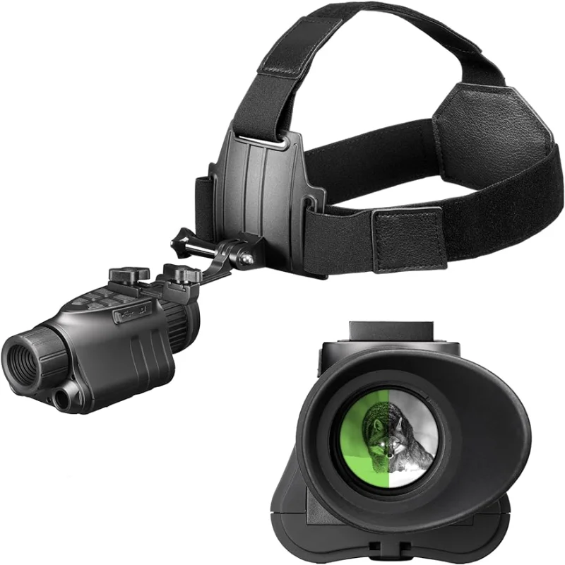 

Nightfox Prowl Night Vision Goggles | HD Recording, 32GB | 1x Magnification, Head Mounted, 54° Wide FOV