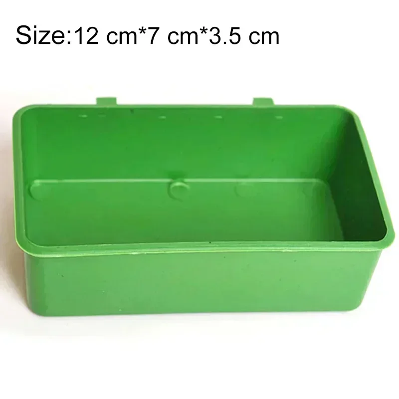 1pc Bird Water Bath Tub Pet Bird Bowl Parrots Parakeet Birdbath Cage Hanging Small Parrot Cage Pet Bath Tub Accessories bird bath basin bird accessories