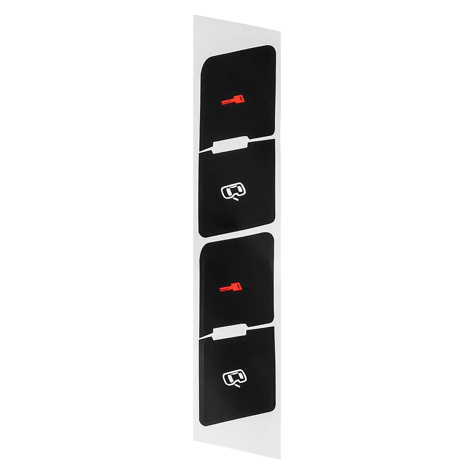 

A B B Sunlight Button Central Lock Overlay Package Content Black Overlay Characters Durable Firmly Grade Vinyl