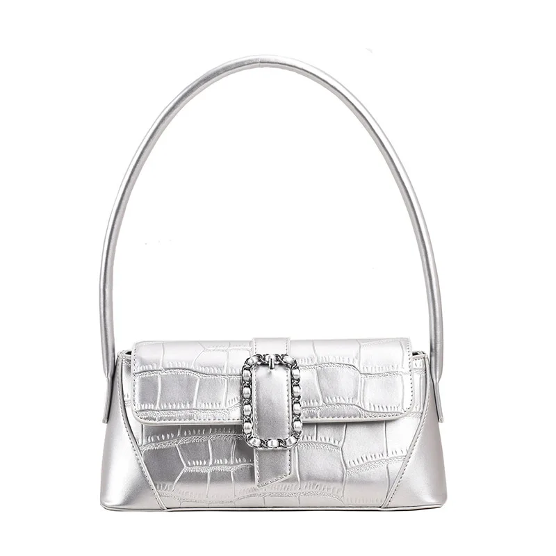 

Новая универсальная сумка под подмышку с узором под камень, модная роскошная сумка через плечо, Высококачественная сумка через плечо, маленькая квадратная сумка