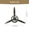 Retro Industrial Style Aircraft Propeller Wrought Iron Art Wall Hanging Ornaments Bar Internet Cafe Decoration 6