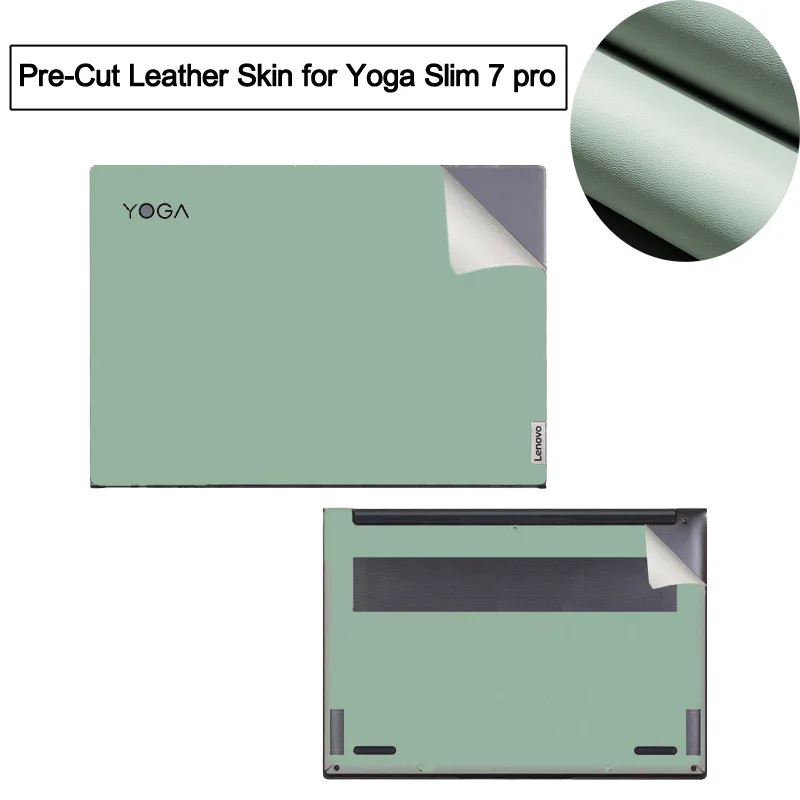 

Anti Fingerprints Leather Skin Cover Laptop Accessories for 2022 Lenovo Yoga Slim 7 7i Pro 14 14IAP7 14ARH7 14ACH5 14IHU5 14ITL5