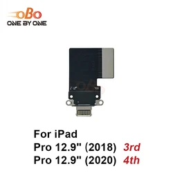 Premium USB Charging Port Dock Connector Flex Cable Replacement (1PC) (Pro12.9 4th - White)
