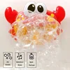 Bubble Crabs Baby Bath Toy Funny Toddler Bath Bubble Maker Pool Swimming Bathtub Soap Machine Bathroom Toys for Children Kids 4