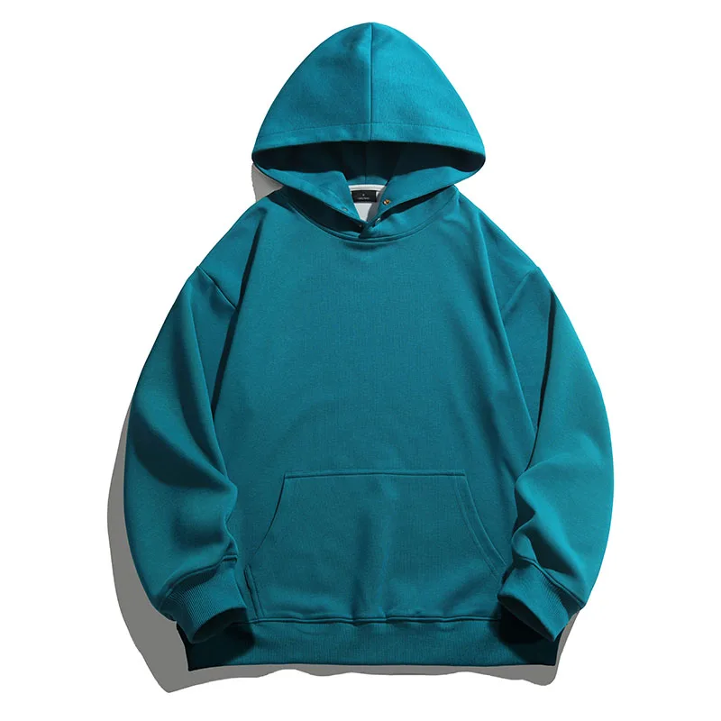 Frühling Und Herbst 2022 Jugend Student Mode Trend Vielseitig Top Männer Neue Koreanische Reine Farbe Lose Edition Pullover Hoodie