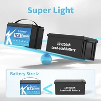 Batterie à Cycle profond 12V 180Ah LiFePO4 Phosphate de fer au Lithium de qualité a pour moteur de pêche à la traîne solaire de bateau RV-énergie Rechargeable 3