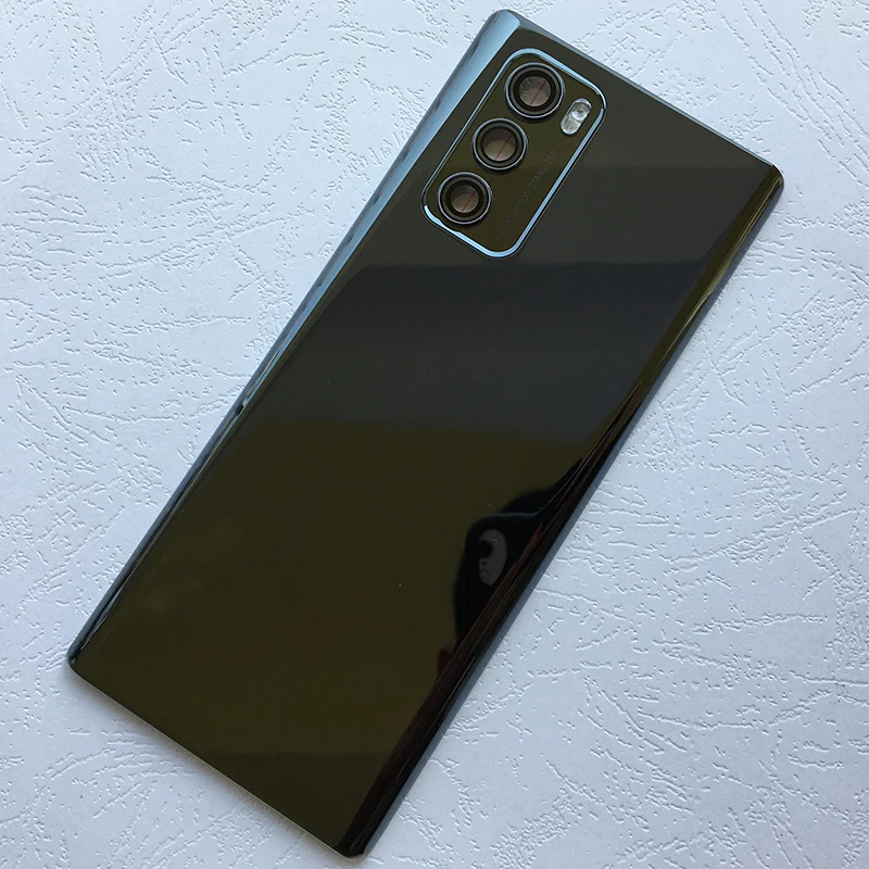 LM-F100V 유리 후면 배터리 커버, 후면 문짝 패널 하우징 케이스 교체, LG 윙 5G LMF100N
