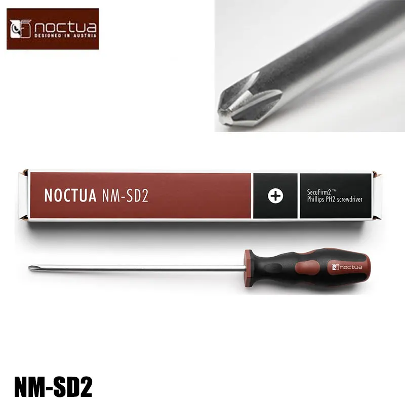 Noctua NM-SD1 고품질 TORX, 15cm 길이®T20 스크루 드라이버, NOCTUA의 Secuirm2 + 에 적합™마그네틱 팁 설치 시스템