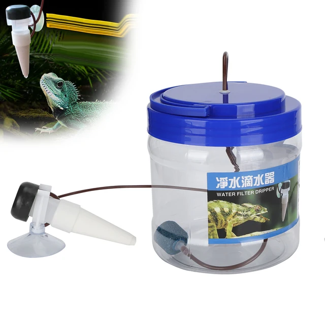 Reptile Water Dripper Reptile Watering Tool Reptile Water Dripper Kit Plants Irrigation Devices Reptile Humidifier Watering Tool 3