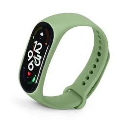 High-Quality Silicone Replacement Strap - Mi band 3 (Mint 30)