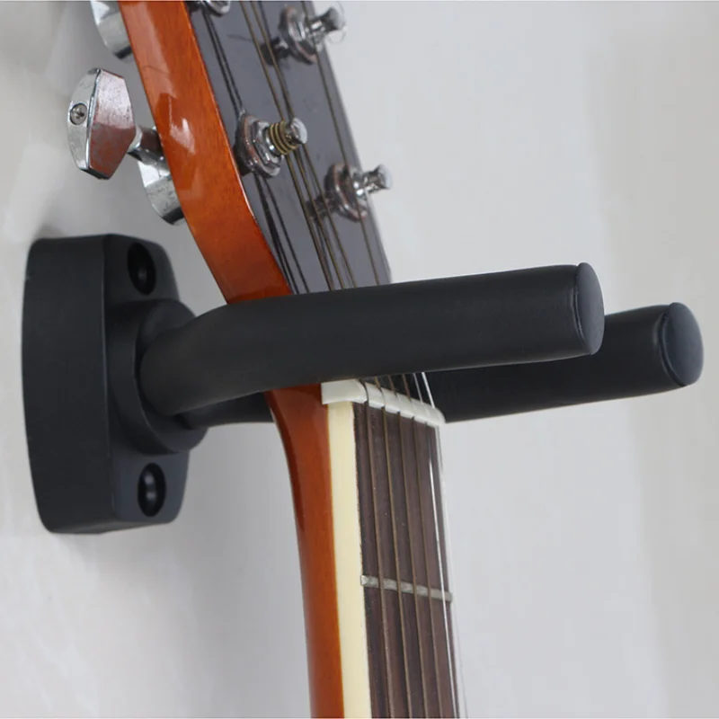 

1 Piece Guitar Bass Mandolin Banjo Ukulele Stand Wall Mount Hanger Holder Guitar Hanger Electric Guitar Neck Holder Accessories