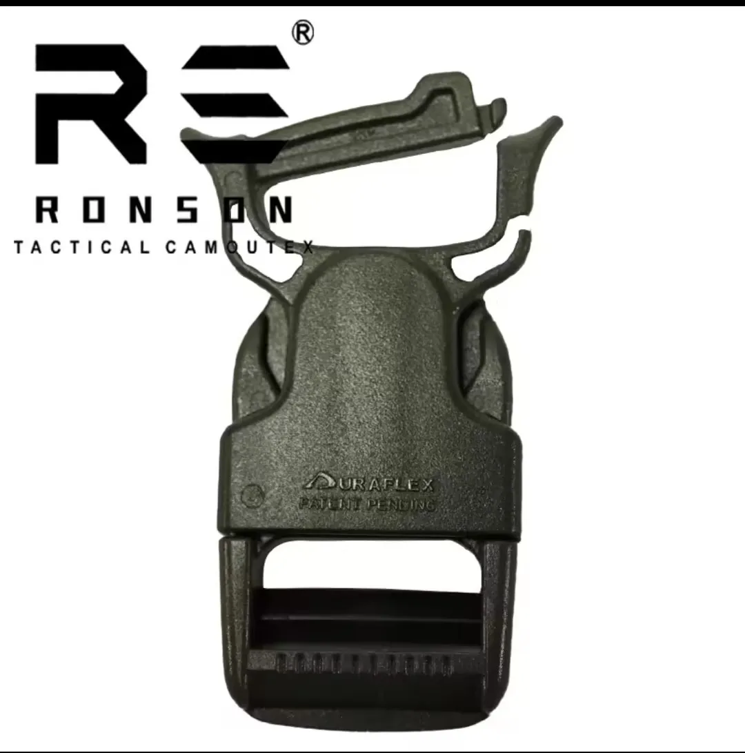 Ronson Tactical Backpack Waist Bag Parts thickened replaceable buckle Plastic Quick Side Release Tactical Belt Buckle
