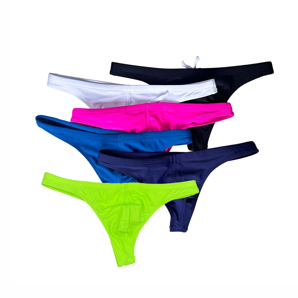 Slip De Bain Homme Lantra Besa - Nylon/Spandex, Taille Élastique Avec Cordon, Pour Natation & Surf