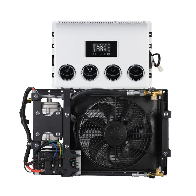 

DC 12V 48V EV A/C Electrical Car Air Conditioner System Parking Cooler for Truck RV Car AC.161.075 Roof Top Air Conditioner