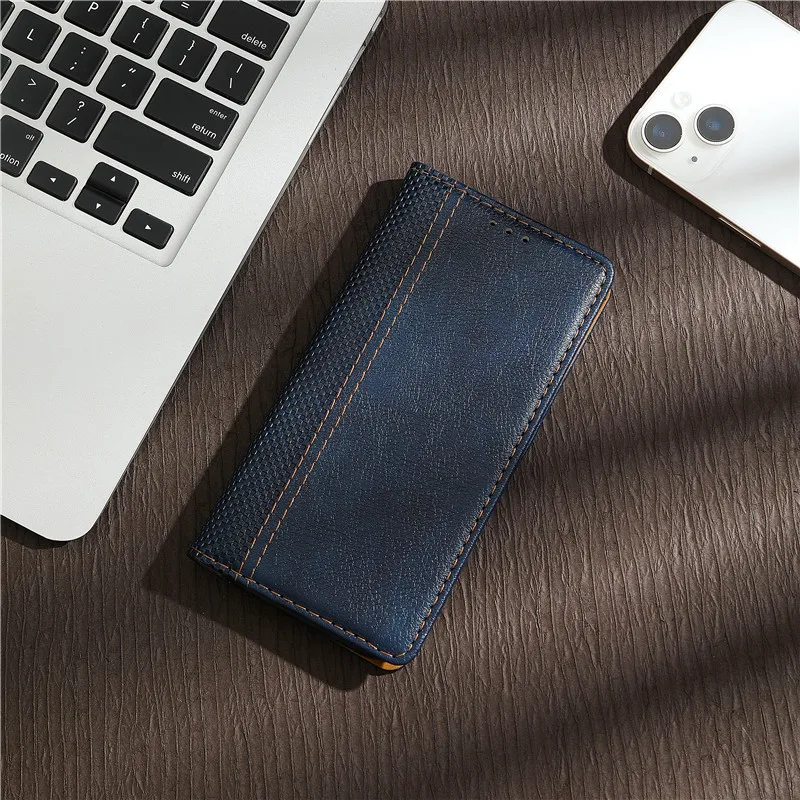 Luxury Leather Wallet Phone Case - Elegant Protective Cover