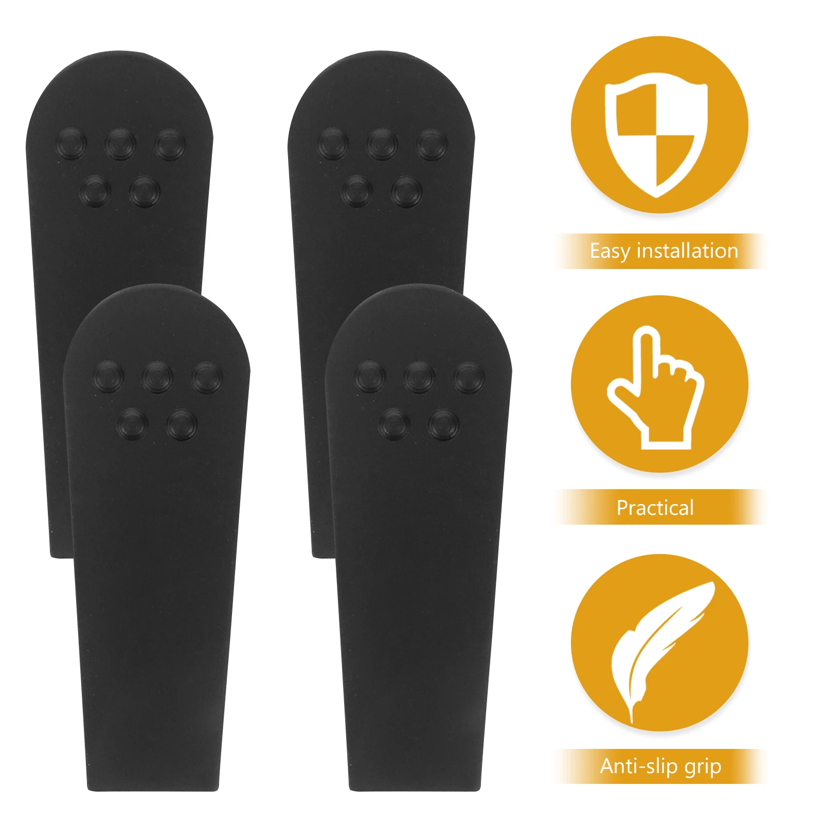 20 Pcs Claw Machine Mini Clip Rubber Cover Gaming Protector Sleeve Parts Vending Machine Claw Protector for Kids Black Child 4