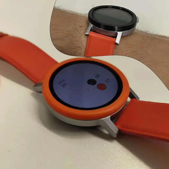 Watch Pro 2 粘っこい スマートウォッチ 交換ベゼルバンド付き グレー 