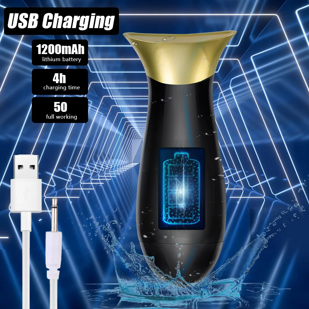 Αρσενικό σέξι γοργόνα αυνανιστής ηλεκτρική θερμαινόμενη αντλία δονητής στόμα για άντρες Glans που πιπιλίζει αληθινό puss_voghion.com