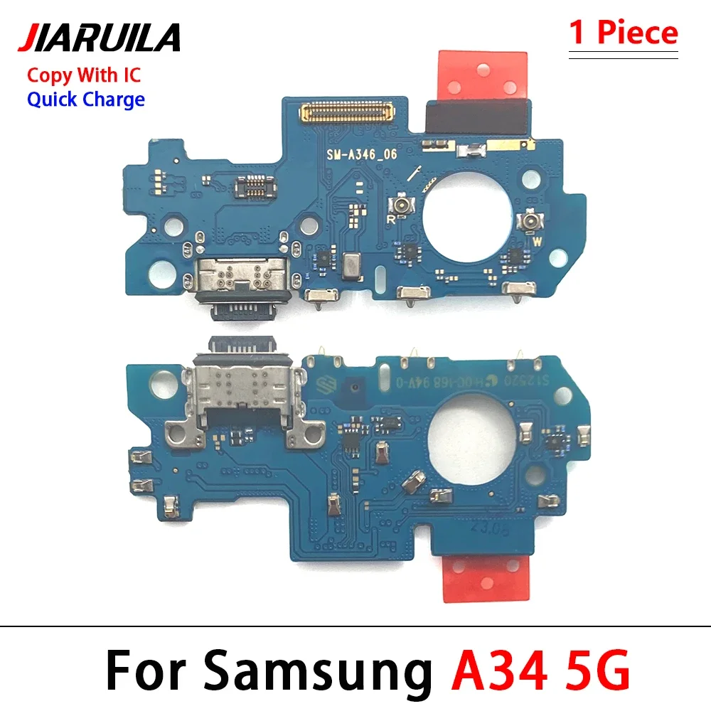 Universal USB Charger Charging Port Dock Connector with Microphone Board Flex Cable