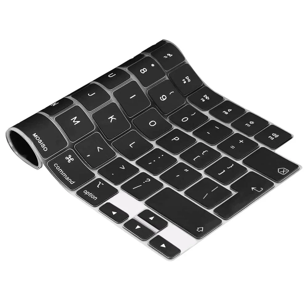 Tampa do teclado compatível para MacBook Air 13.6, M2, M3, A3113, A2681, A3114, Pro14, 16, M1, A2442, A2485, A2779, A2780 com Touch ID