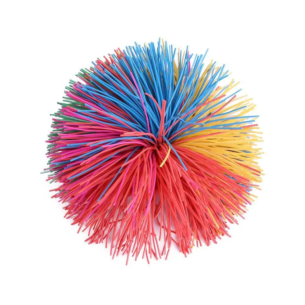 

Balls Stress Relief 6cm/9cm Colorful Bouncy Stress Balls Monkey Stringy Balls Baby Stretchy Ball Rainbow Fidget Sensory Ball