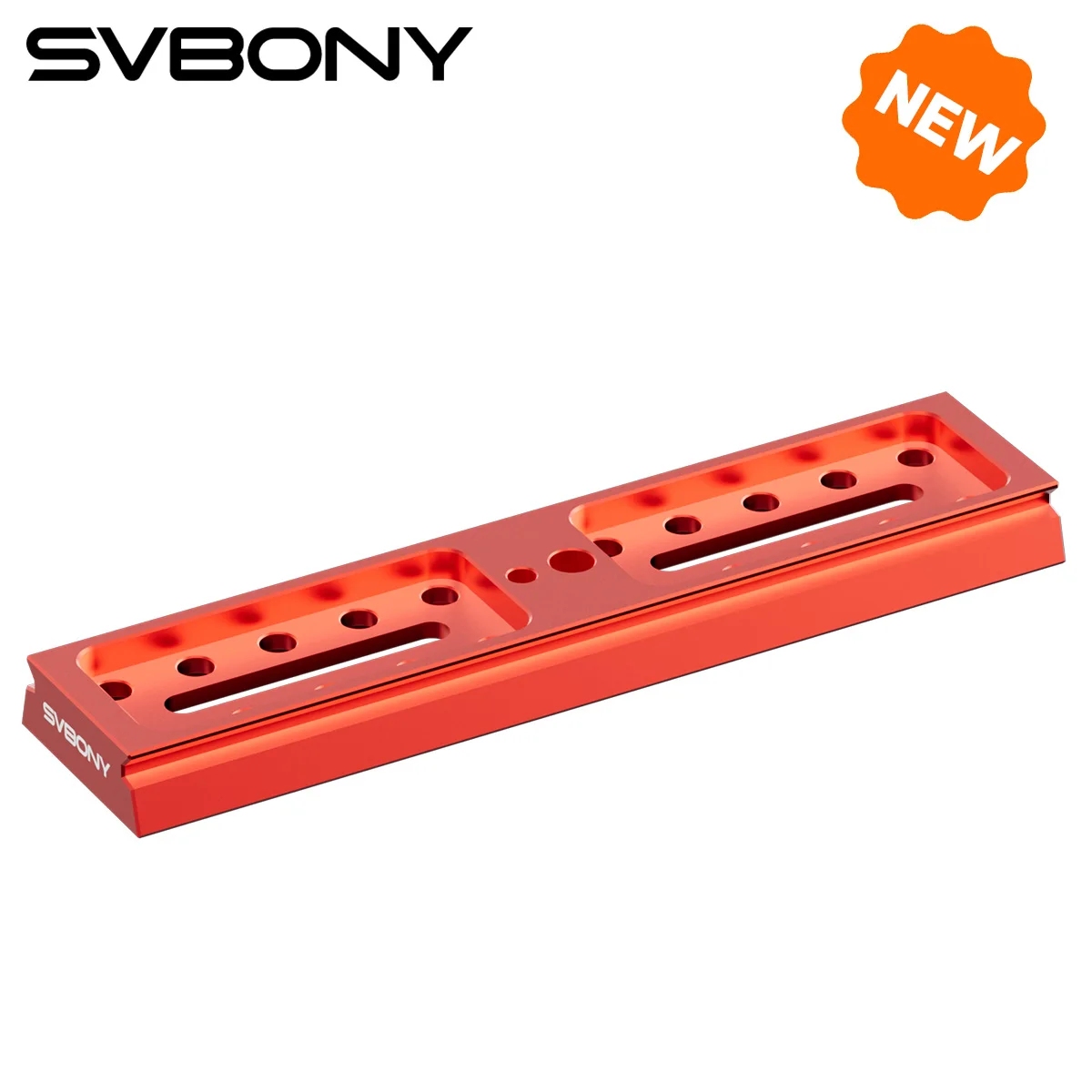 SVBONY SV239 Doppelseitige Vixen/Arca Swiss185mm (7,28") /254mm (10") Schwalbenschwanzplatte Rot für SV555 Astrofotografie