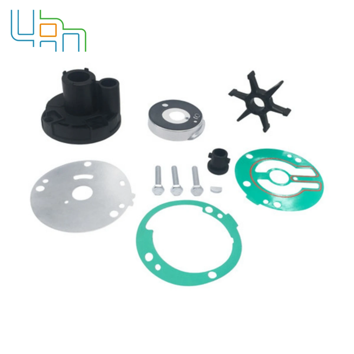 689-W0078  Water Pump Impeller Repair Kit For Yamaha 2-Stroke 25HP 30HP Outboard  689-W0078-A6  689-W0078-04-00